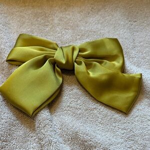 Beautiful Satin Olive Hair Bow